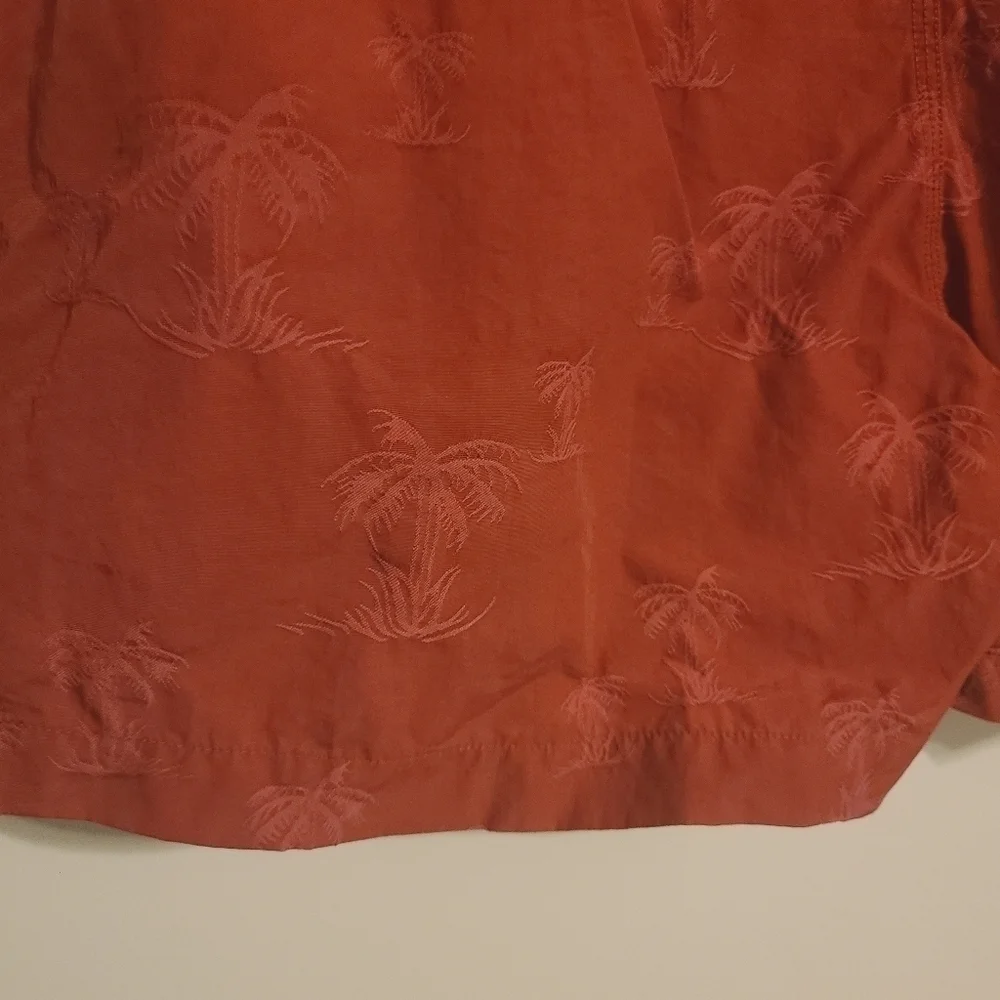 Tommy Bahama | Men's Paradise Nation Nylon Palm Print Swim Trunks (Size Large)